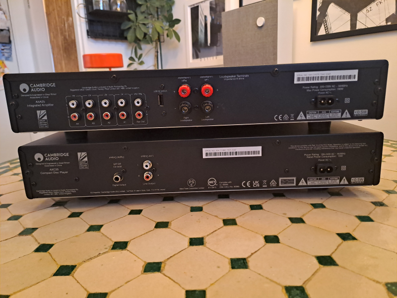 Cambridge Audio CD-spelare & förstärkare, AXA25 & AXC35 - Bild 3 av 5