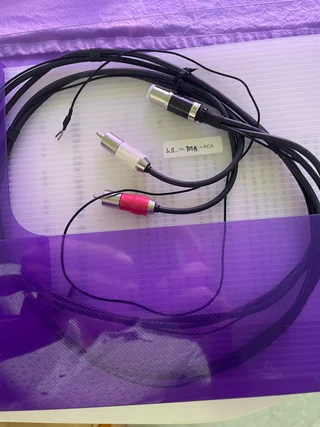 Tonarmskablar,Hovland ca 1,5m, Ortofon 6NX-TSW1010 ca 1...