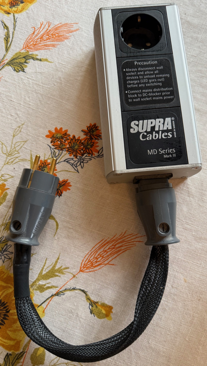 Supra DC-Blocker MD01-16-EU Mk 3, DC-blocker