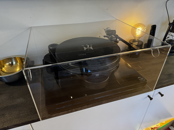 Nottingham Ace Spacedeck, Origin onyx, ortofon blue