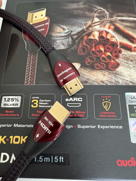 Audioquest Cinnamon48 HDMI Audioquest Cinnamon48 HDMI - Bild 3 av 4