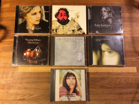 CD - SVENSKA ARTISTER 30kr/st (Fint Skick)