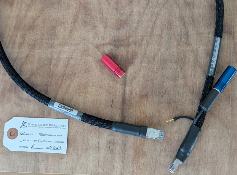 Synergistic Research Atmosphere X Reference Ethernet &ndash; 1 m - Cat 6 - Image 5 of 6