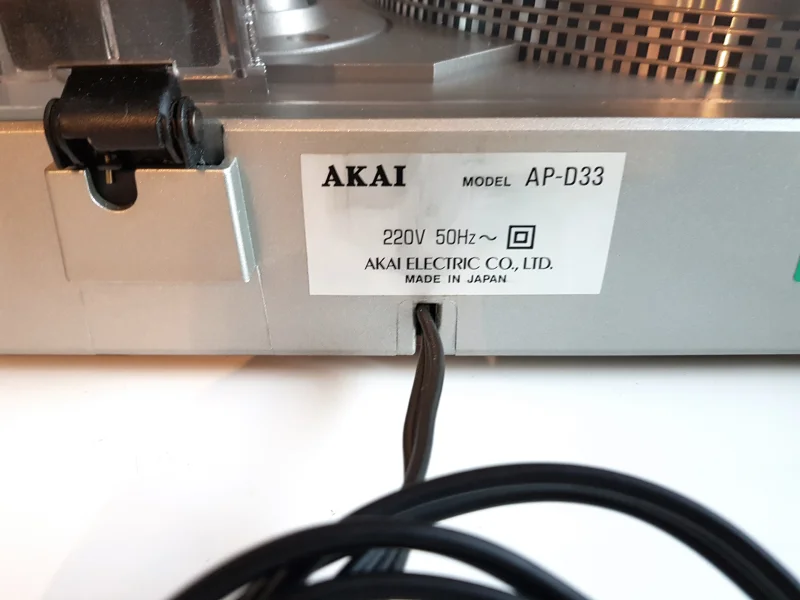 AKAI AP-D33 Direct drive Skivspelare - Bild 12 av 13