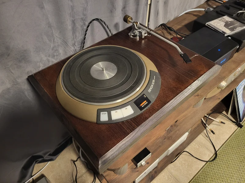 Bokrand 12" arm + Denon DP-3000 - Billede 5 af 8
