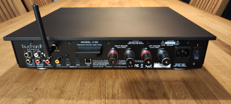 Buchardt I150 Integrerad Förstärkare + Zen Mikrofon - Första Ägare - Bild 4 av 10