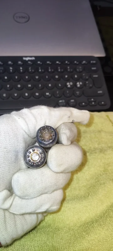 Matchat par General Electric (GE) 6201&nbsp;med&nbsp;D-getter&nbsp;och&nbsp;triple mica! Fr&aring;n min samling! - Bild 4 av 6