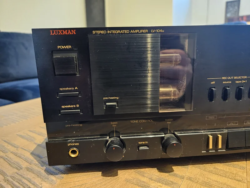 Luxman LV-104u &ndash; r&ouml;rhybrid - Bild 3 av 3