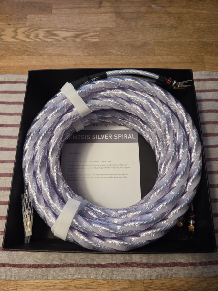 QED Genesis Silver Spiral Högtalarkabel 5m - Bild 1 av 1