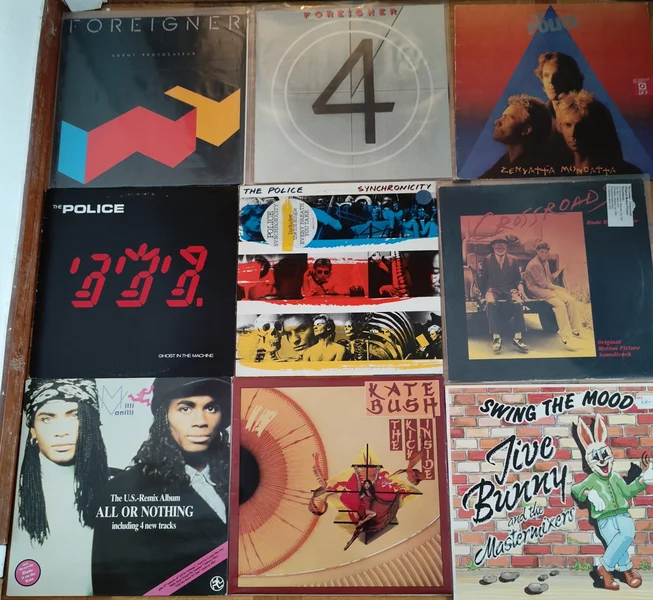 Vinylskivor s&auml;ljes i v&auml;ldigt gott skick - Bild 21 av 37