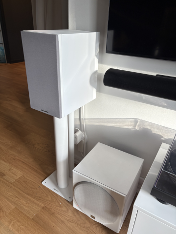 Hifi (B&W högtalare, Dali Sub, Denon Reciever)