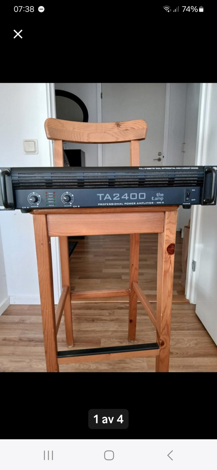 The t.amp TA2400 mkx