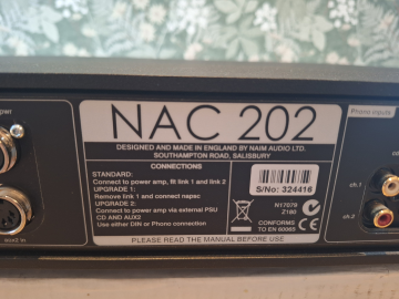 Naim NAC 202 + NAP 200