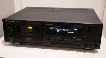 Pioneer CT-757 Stereo Cassette Deck (1990)