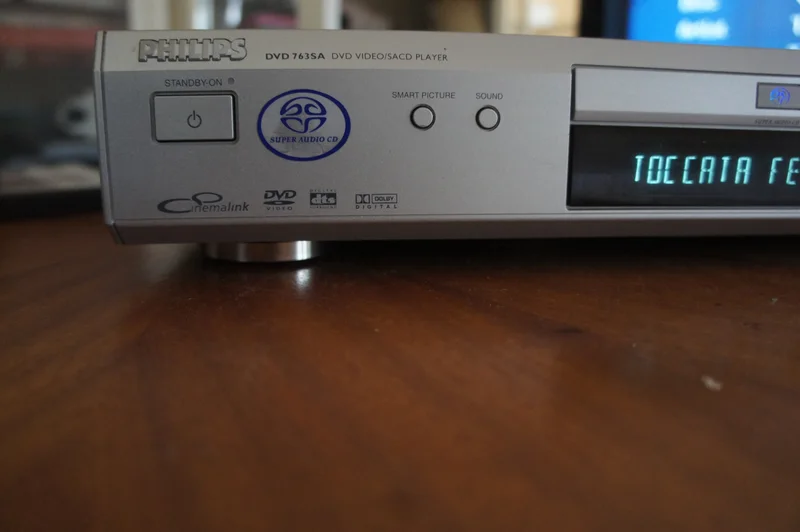 Philips SACD spelare (dvd 763SA) L&Auml;S INFO!!! - Bild 2 av 5