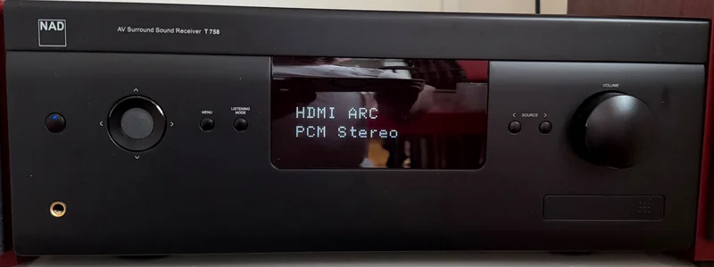 NAD T 758 V3i Surroundf&ouml;rst&auml;rkare med originalf&ouml;rpackning - Bild 1 av 4