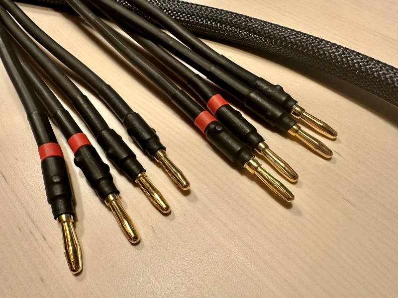 Fint terminerade kablar f&ouml;r bi-wire - Bild 4 av 7