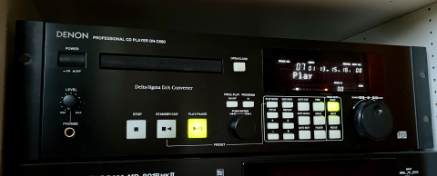 Denon broadcasting CD-spelare 