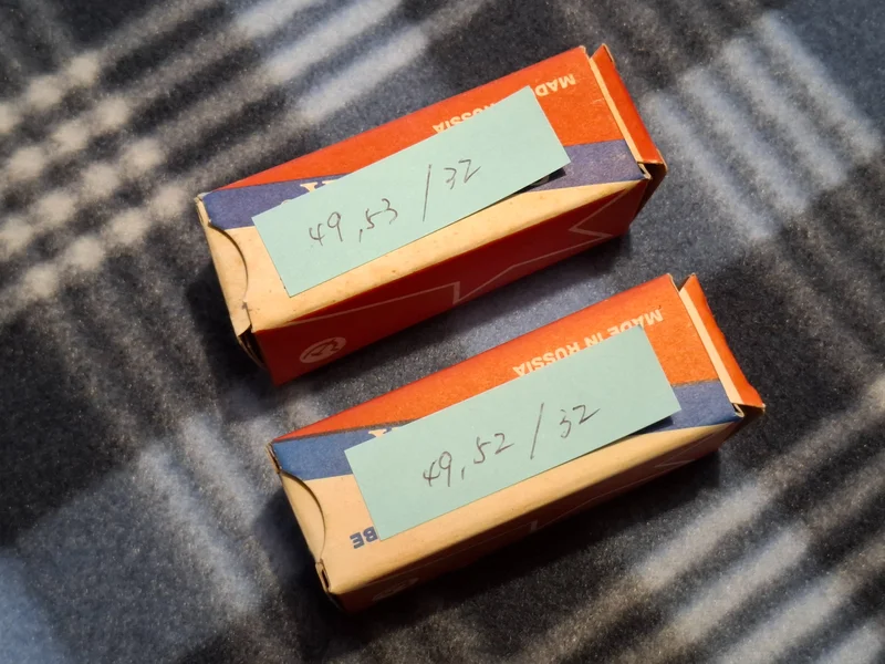 Sovtek 12ax7WXT (12ax7 / ECC83) NOS Matchat Par - Bild 2 av 6