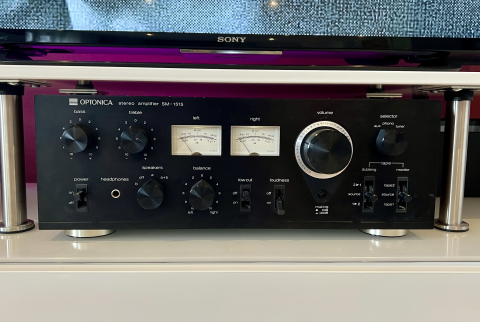 Sharp Optonica SM-1515 - Vintage Stereo Förstärkare Sharp Optonica SM-1515 - Vintage Stereo Förstärkare