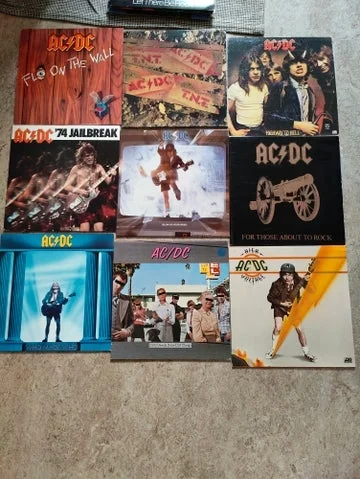 Ac/DC Vinyler bra skick  - Bild 2 av 3