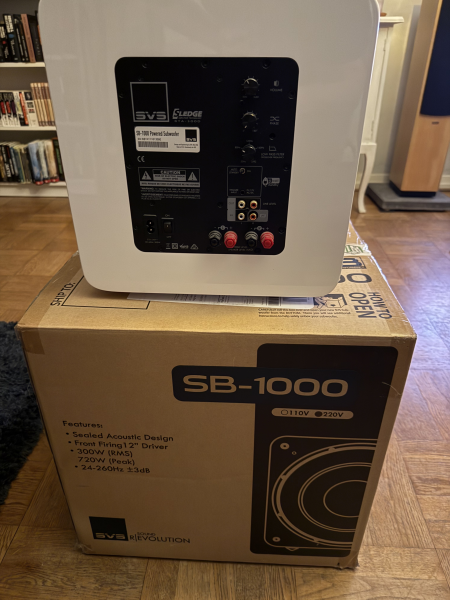 SVS SB-1000 Piano Vit - Bild 2 av 4