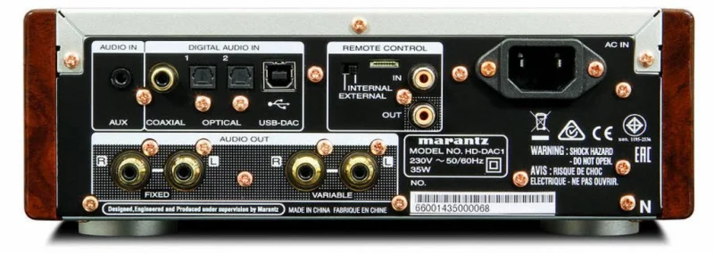 Marantz HD-DAC1 - DAC o H&ouml;rlursf&ouml;rst&auml;rkare - Bild 4 av 4