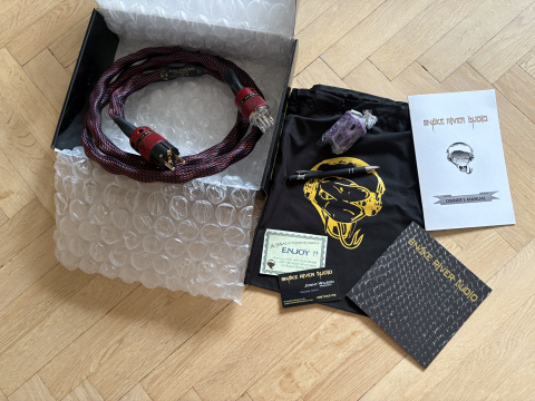 Snake River Audio, Cottonmouth SIGNATURE. Power Cable. 2m.