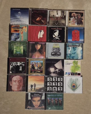 Cd skivor bortskänkes 