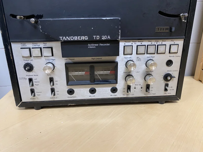 TANDBERG TD 20a RESERVDEL RENOVERINGS EXEMPLAR  - Bild 6 av 7