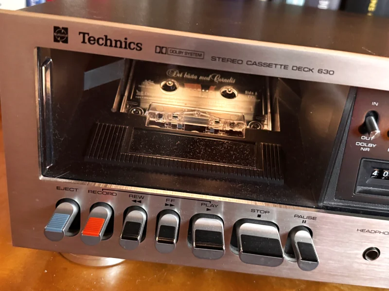 Kassettd&auml;ck / Technics 630 USD - Bild 3 av 7