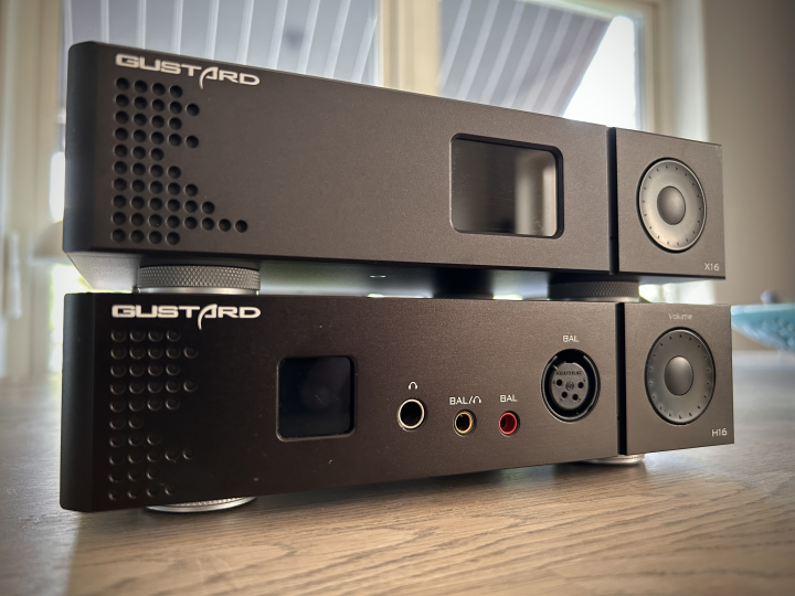 Gustard X16 + H16 Hörlursförstärkare / DAC