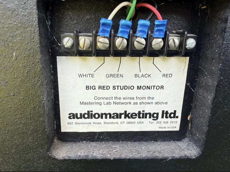 ALTEC BIG RED STUDIOMONITORER 1 par. S&auml;ljes  - Bild 6 av 10