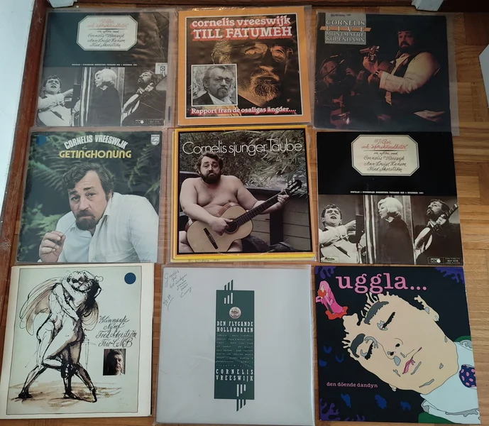Vinylskivor s&auml;ljes i v&auml;ldigt gott skick - Bild 19 av 37