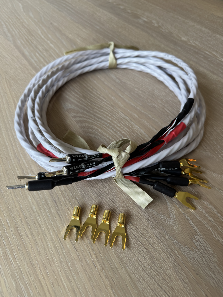 Wireworld högtalarkablar 3 meter 