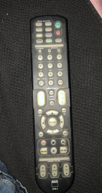 Fjärrkontroll Nad HTR2 - Bild 1 av 1