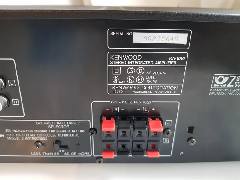 KENWOOD KA-1010 Stereo F&ouml;rst&auml;rkare - Bild 10 av 10