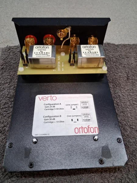 Ortofon Verto stepup SUT Ortofon Verto stepup SUT - Bild 3 av 3