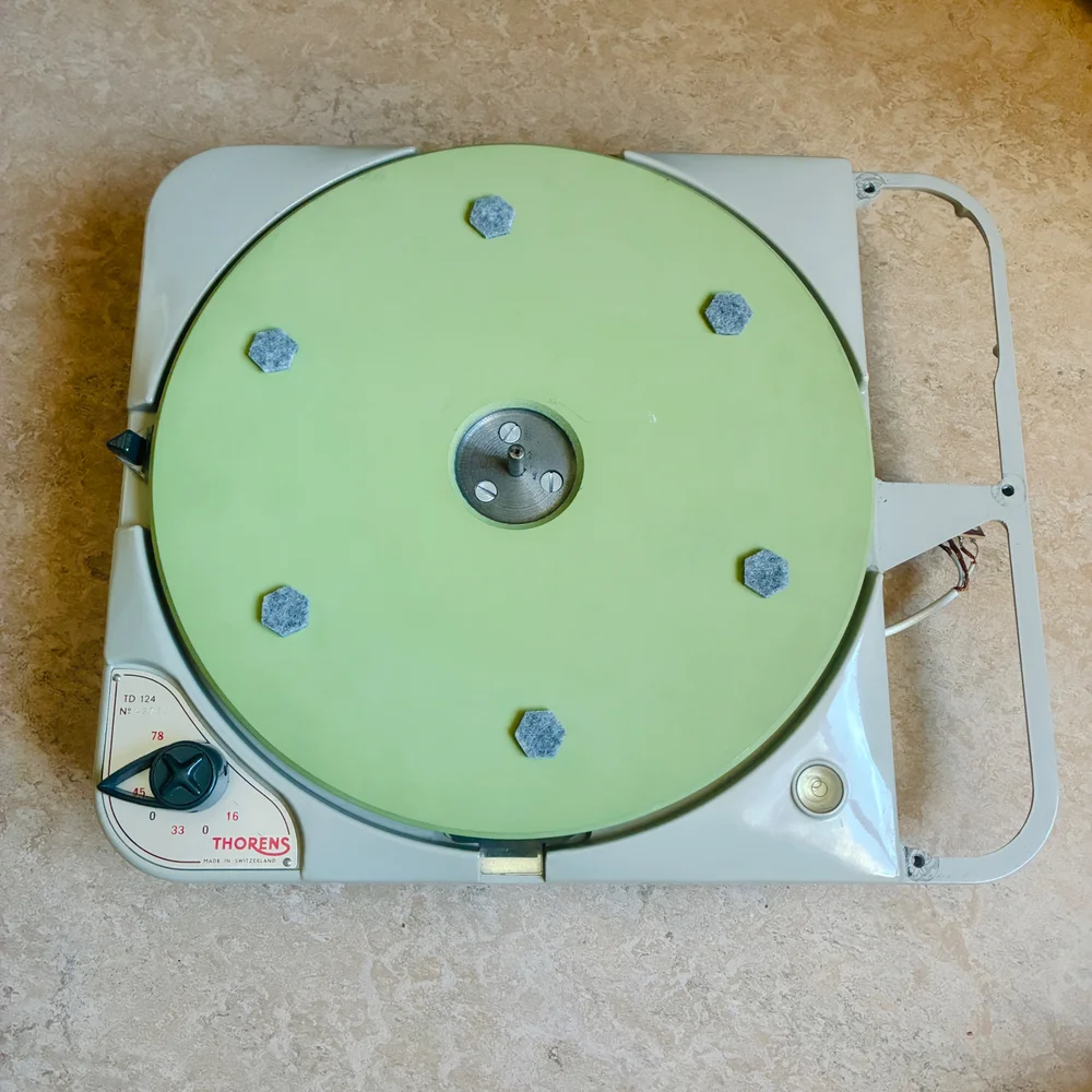 Thorens TD124 - Billede 3 af 5