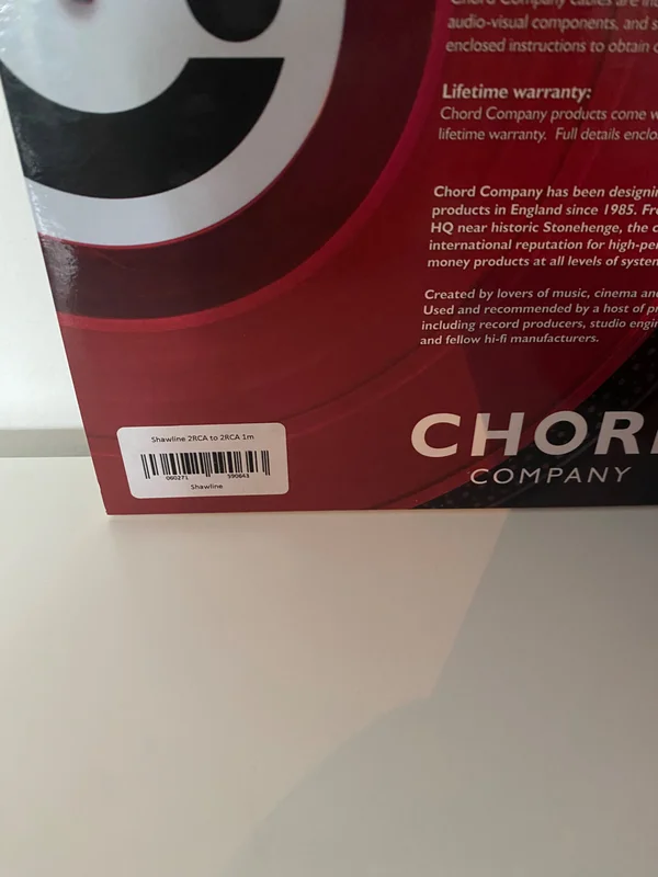 Chord Shawline RCA 1m - Bild 4 av 5