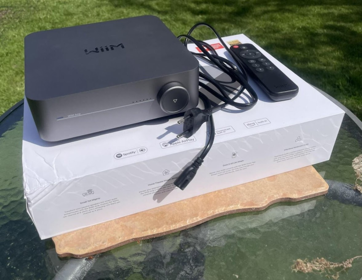 WiiM Amp 2-kanals förstärkare/DAC/streamer