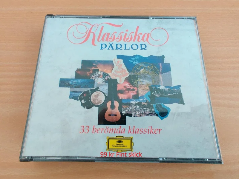 Klassiska Pärlor - 33 Berömda Klassiker - 2CD Klassiska Pärlor - 33 Berömda Klassiker - 2CD - Bild 1 av 2
