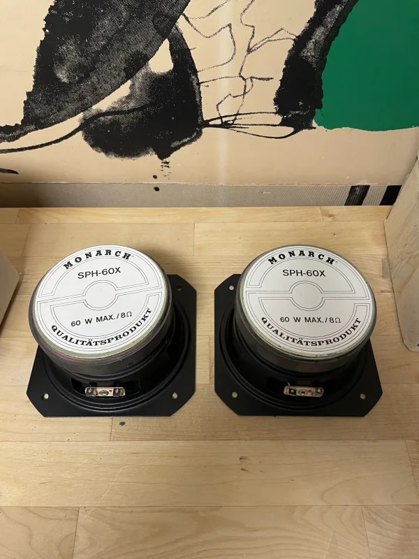 Monarch/Monacor SPH-60X bredband h&ouml;gtalarelement - Bild 3 av 4
