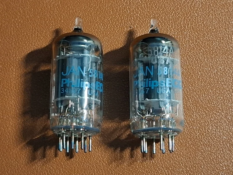 Philips ECG JAN 5814A / ECC82 / 12AU7 &ndash; Matchat NOS - Bild 4 av 8