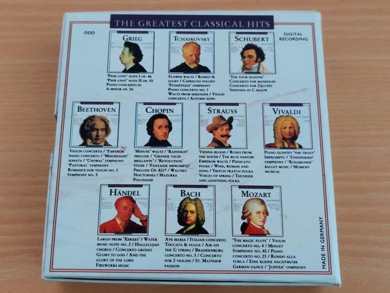 The Greatest Classical Hits Collection 10 CD NY The Greatest Classical Hits Collection 10 CD NY - Bild 2 av 4