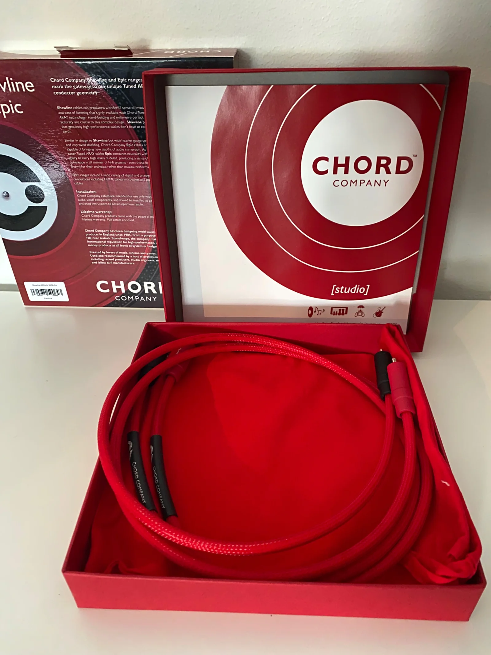 Chord Shawline RCA 1m
