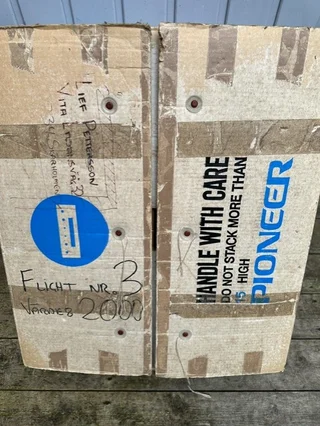 Pioneer SX-950 &ndash; originalkartong &ndash; servad med kvitto
