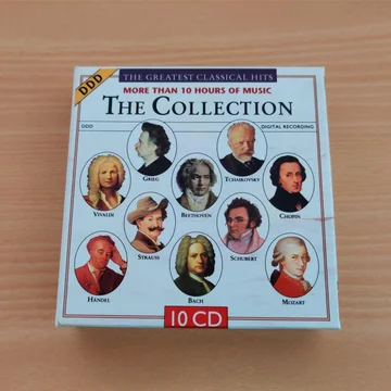 The Greatest Classical Hits Collection 10 CD NY