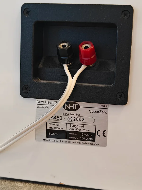 NHT Super Zero + S.M.S.L f&ouml;rst&auml;rkare - Bild 3 av 6