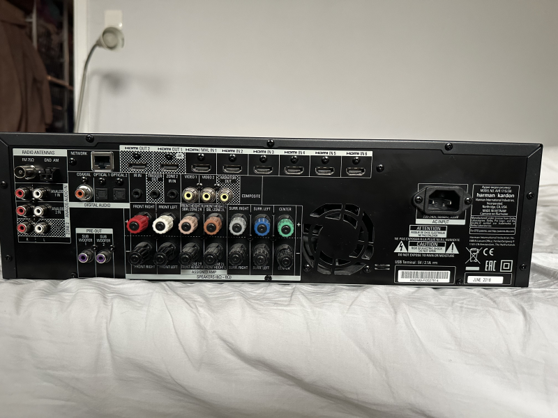 Harmon Kardon AVR 171 s inkl. Högtalare. - Bild 2 av 7